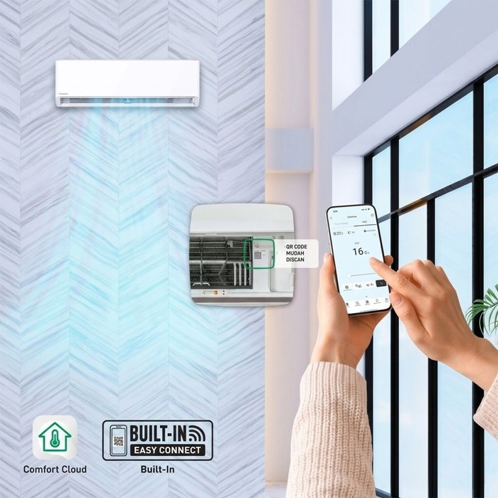Panasonic AC Split Premium Inverter Nanoe X 1 1/2 PK - CS/CU-HU13CKJ